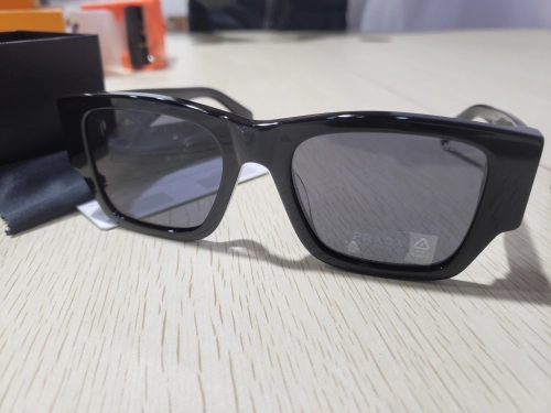 Prada Square Sunglasses Black (SPR 10Z 1AB-5S0) review 