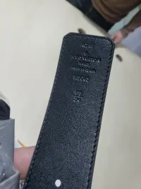LOUIS VUITTON Belt Initiales Damier Graphite review 2
