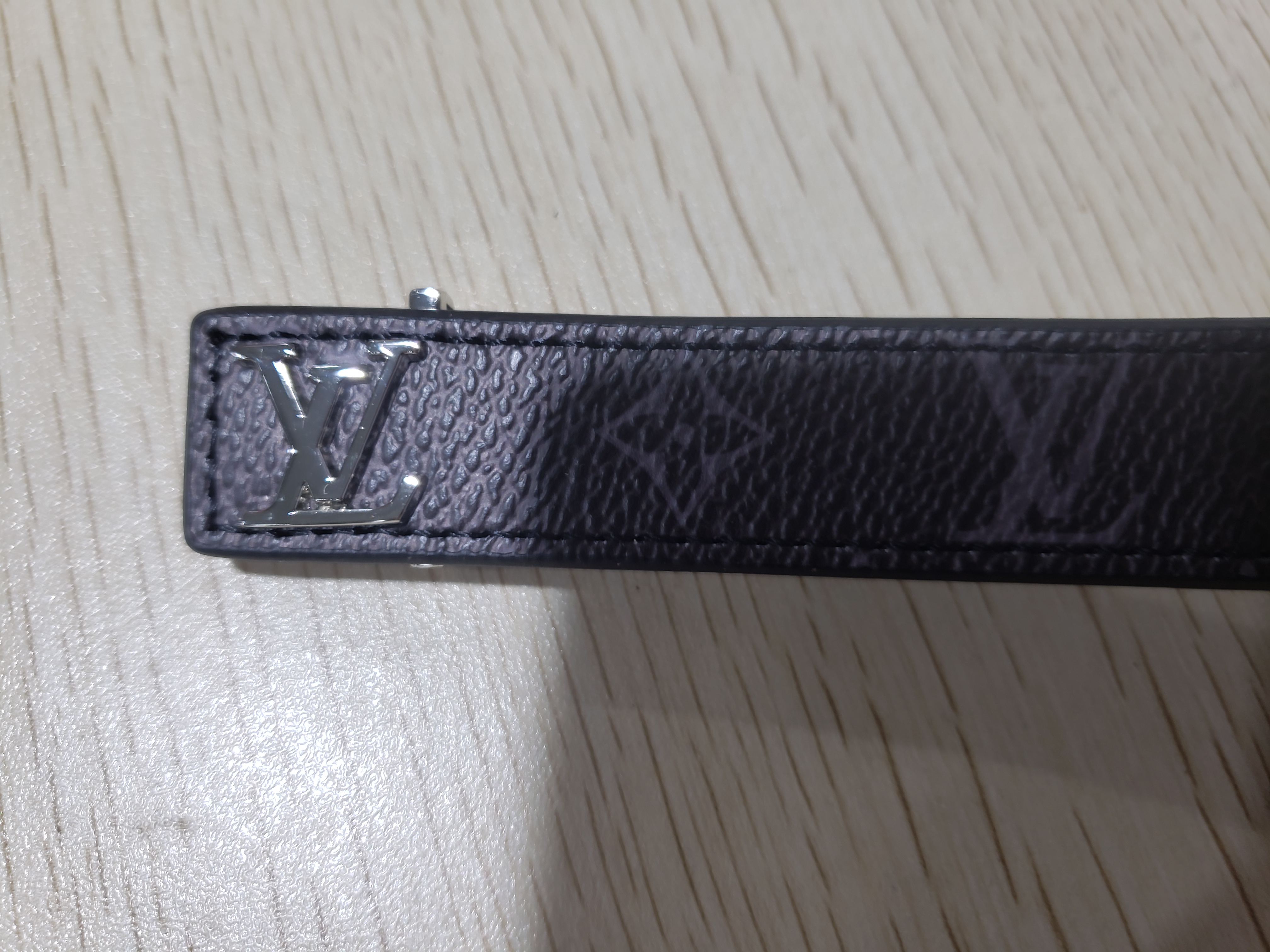 Louis Vuitton LV Slim Bracelet Monogram Eclipse Black review Charles Ward 02