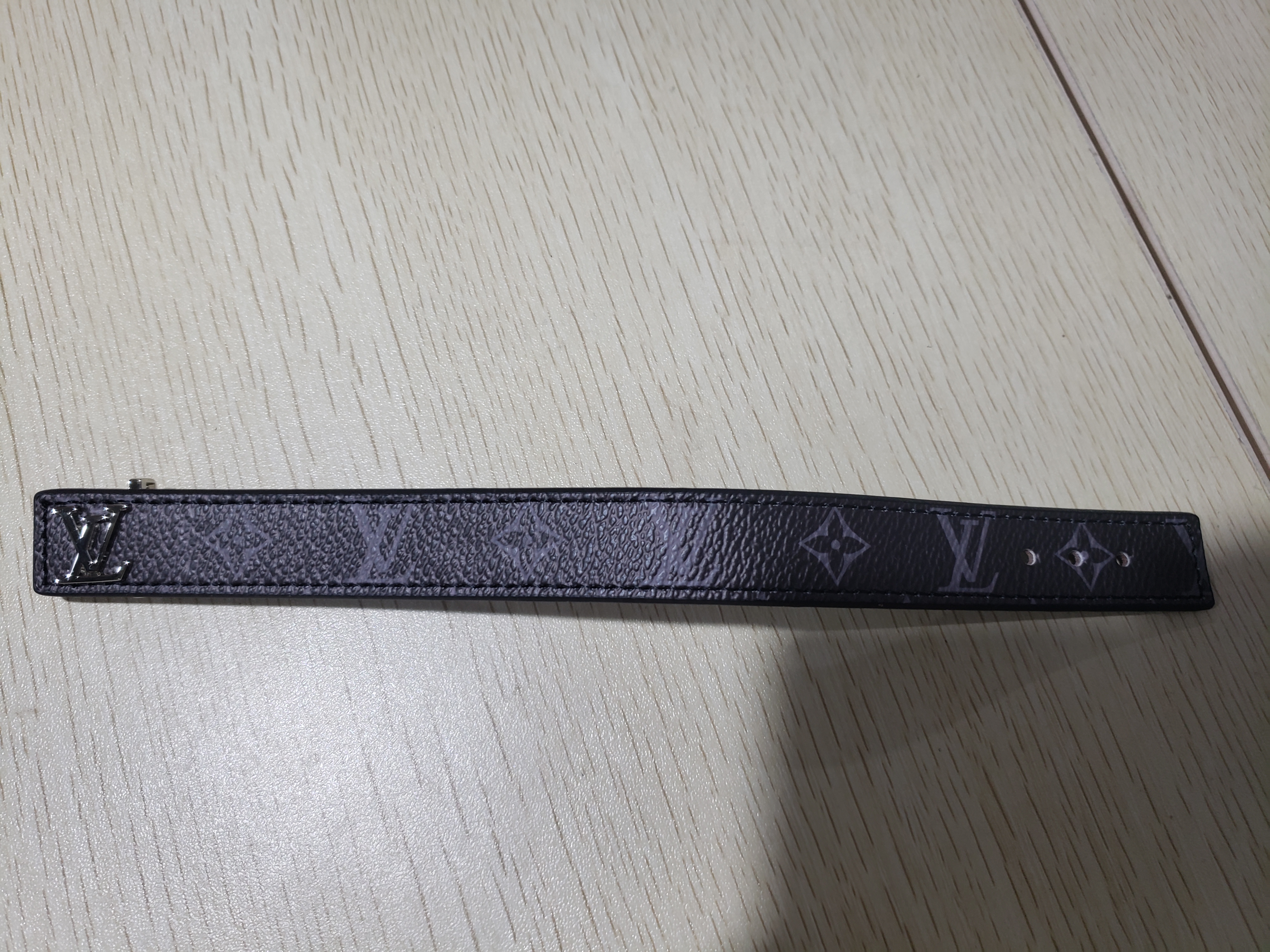 Louis Vuitton LV Slim Bracelet Monogram Eclipse Black review Charles Ward 01