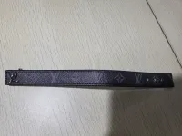 Louis Vuitton LV Slim Bracelet Monogram Eclipse Black review 1