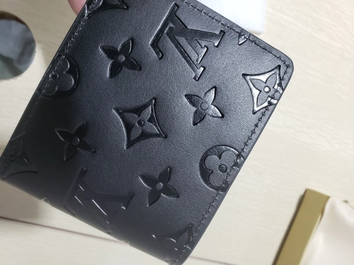 LOUIS VUITTON Multiple Wallet Monogram Shadow Black review 