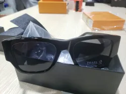 Prada Square Sunglasses Black (SPR 10Z 1AB-5S0) review Jamal