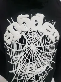 Spider Worldwide BLACK OG WEB HOODIE review 0