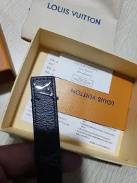 Louis Vuitton LV Slim Bracelet Monogram Eclipse Black review 1