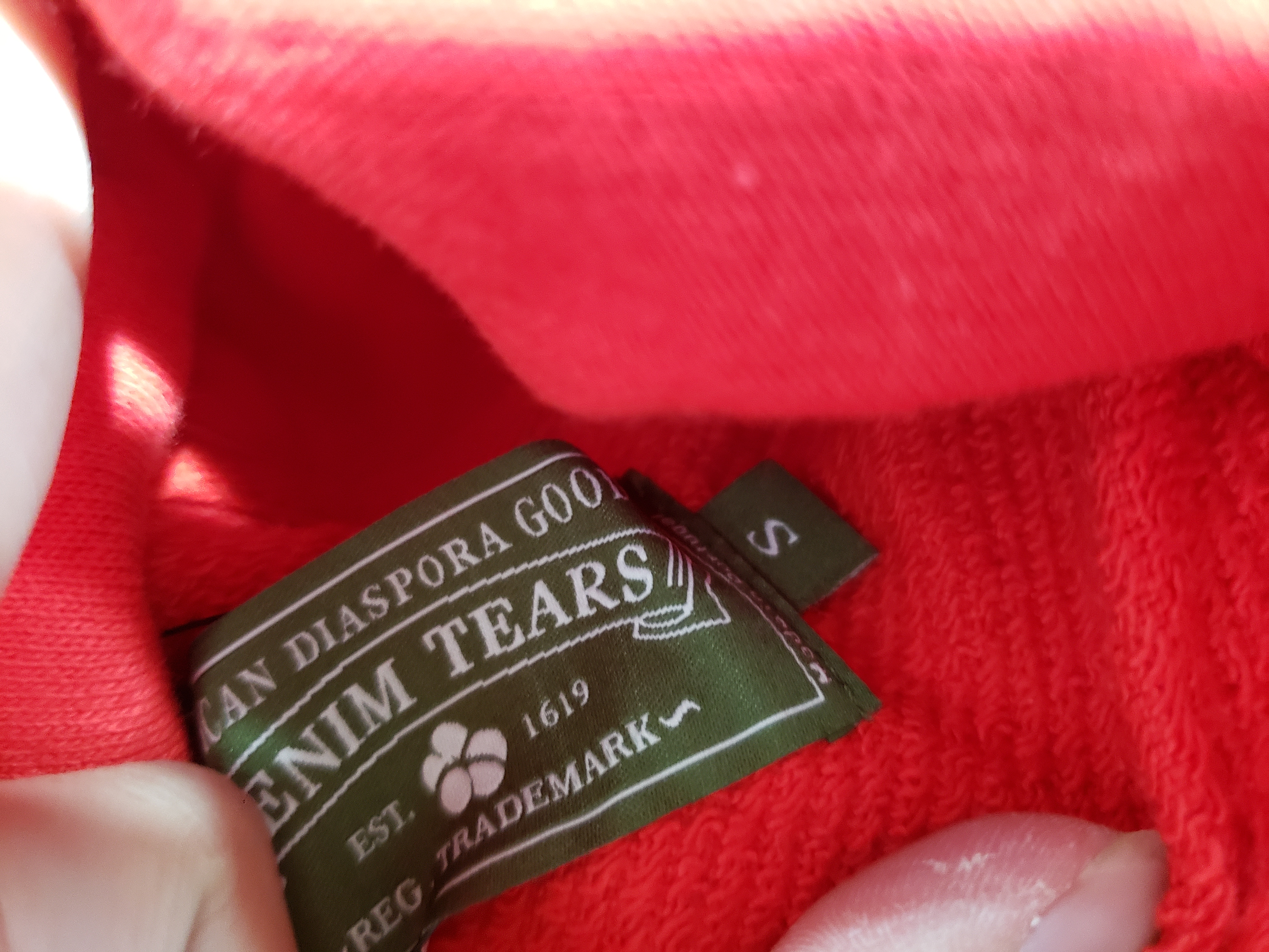 Denim Tears The Cotton Wreath Sweatshirt Red review Andrea Buhle 02