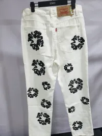 DENIM TEARS THE COTTON WREATH JEAN WHITE review 1