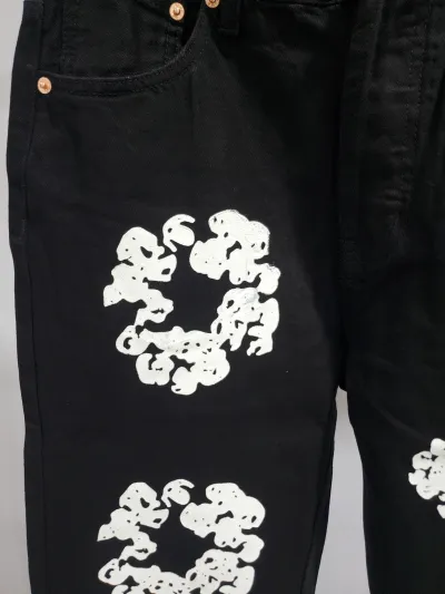 DENIM TEARS THE COTTON WREATH JEAN BLACK review Viraj S Mand