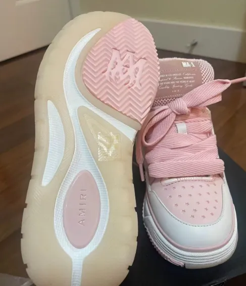 PK God Batch AMIRI MA-1 Rose Pink White review 