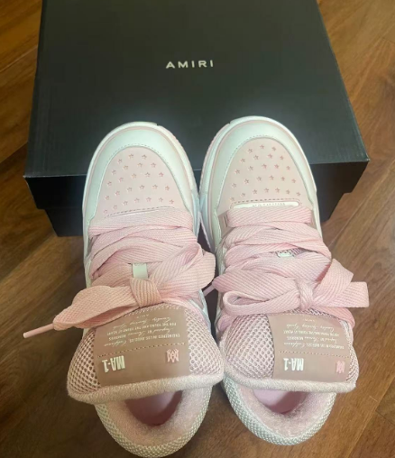 PK God Batch AMIRI MA-1 Rose Pink White review 0