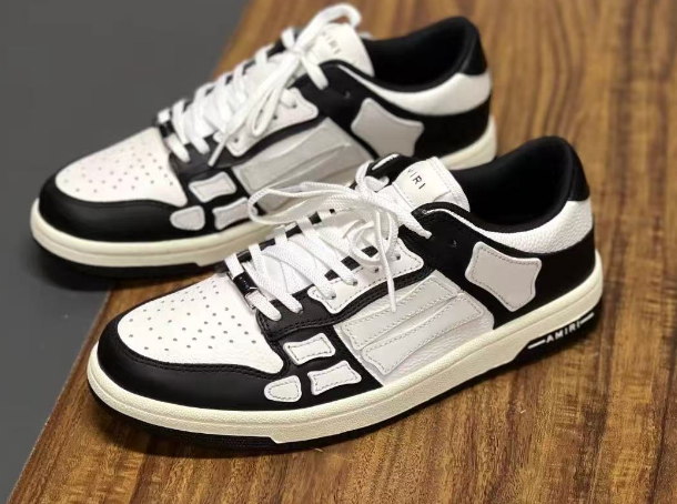 PK God Batch AMIRI Skel Top Low White Black MFS003-004 review 0