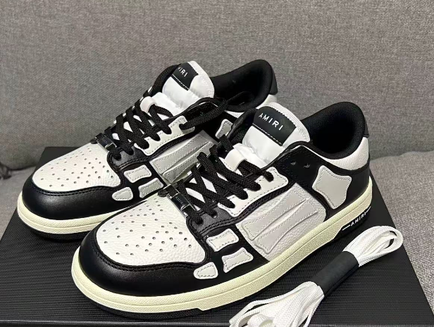 PK God Batch AMIRI Skel Top Low White Black MFS003-004 review 0