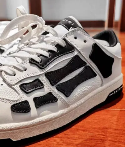 PK God Batch AMIRI Skel Top Low Whtie Black MFS003-111 review Chesman Muller 02