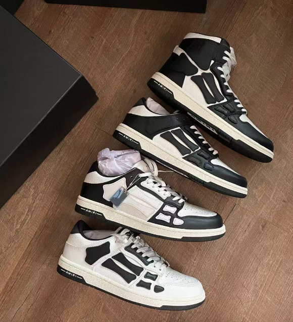  PK God Batch AMIRI Skel Top High Black MFS002-004 review Aaden Johnson