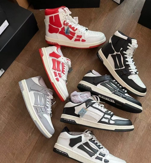 PK God Batch AMIRI Skel Top High Whtie Black MFS002-111  review 