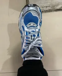 PK God Batch Balenciaga Runner White Blue review 1