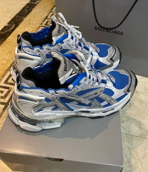 PK God Batch Balenciaga Runner White Blue review malachi james 01