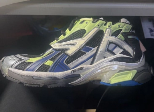PK God Batch Balenciaga Runner Black Green review 