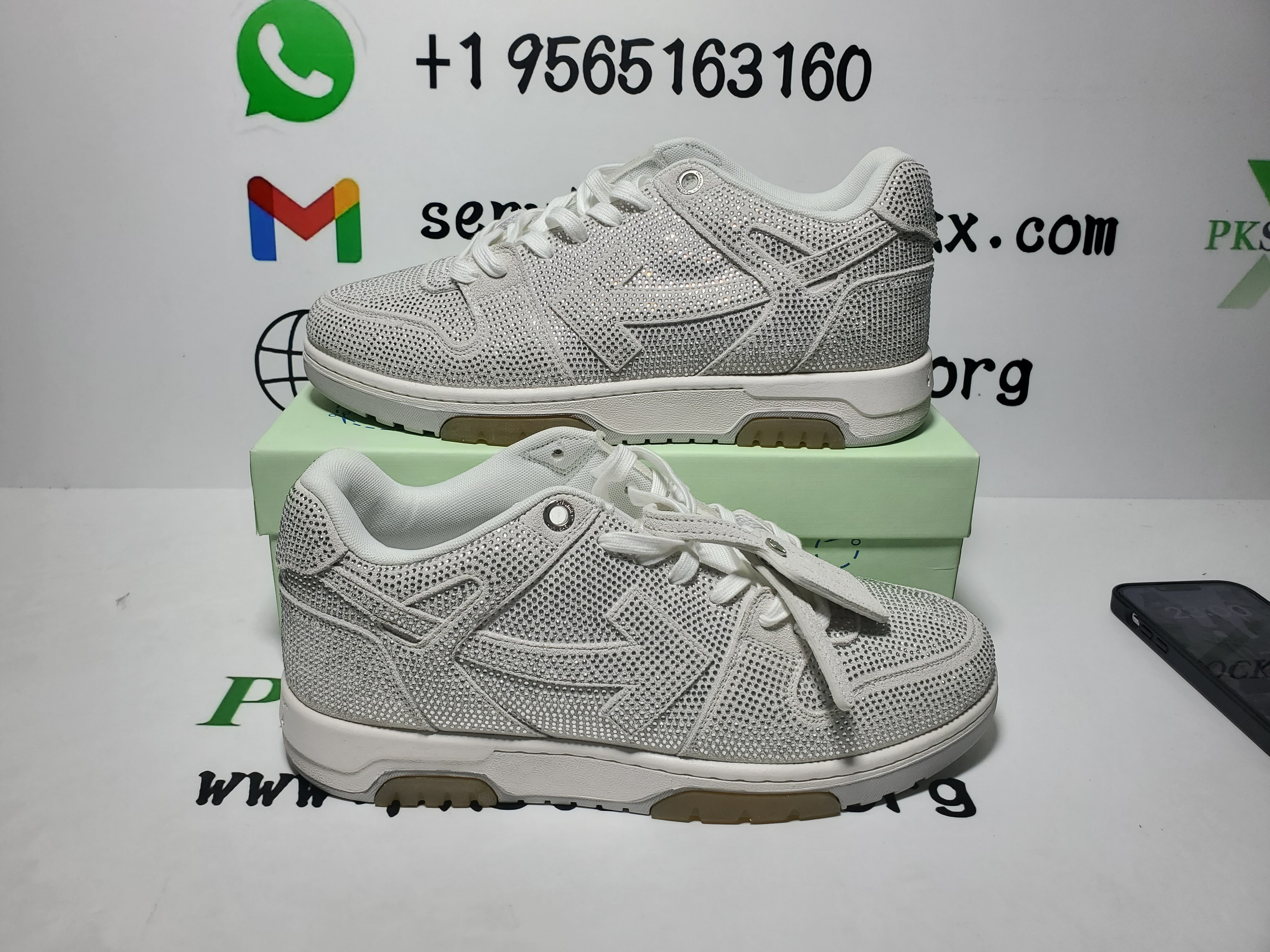 PK God Batch OFF-WHITE Out Of Blue Silver White Sky Star OWIA259S 23LEA00 80101 review Josue Almeda 04