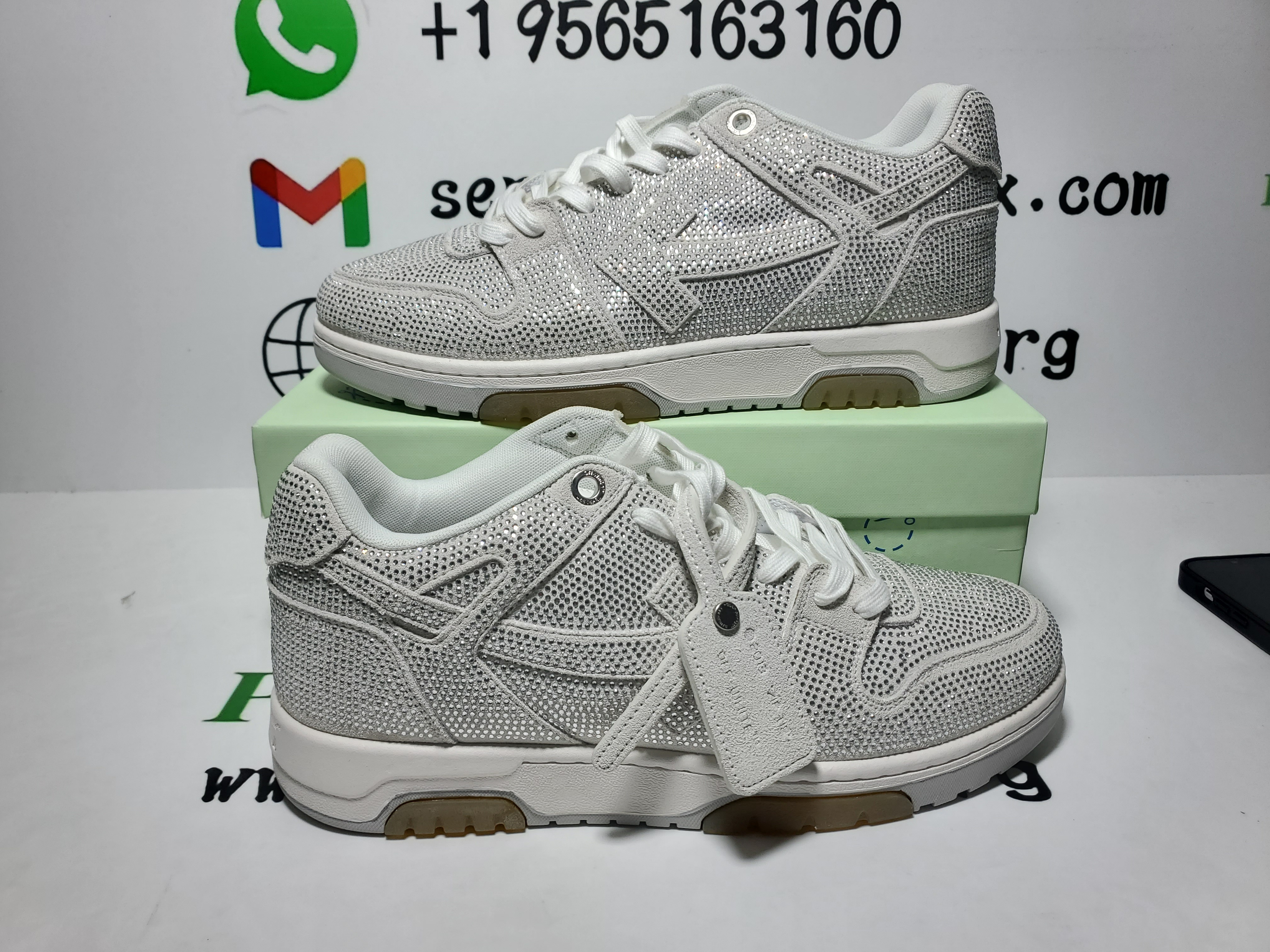 PK God Batch OFF-WHITE Out Of Blue Silver White Sky Star OWIA259S 23LEA00 80101 review Josue Almeda 03