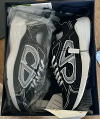 PK God Batch Dior Light Grey 'B30' Sneakers Black Coffee Color 3SN279ZND-H969 review 0