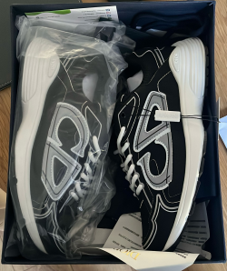 PK God Batch Dior Light Grey 'B30' Sneakers Black Coffee Color 3SN279ZND-H969 review Kari King