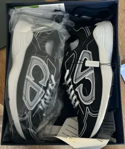 PK God Batch Dior Light Grey 'B30' Sneakers Black Coffee Color 3SN279ZND-H969 review Kari King