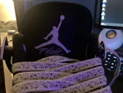 PK God Batch Air Jordan 4 White Thunder FQ8138-001 review T*** 03