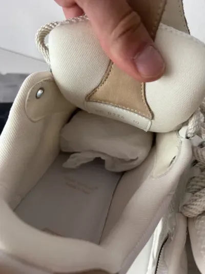 PK God Batch LOUIS VUITTON Skate Sneaker Beige White  review D*** 04