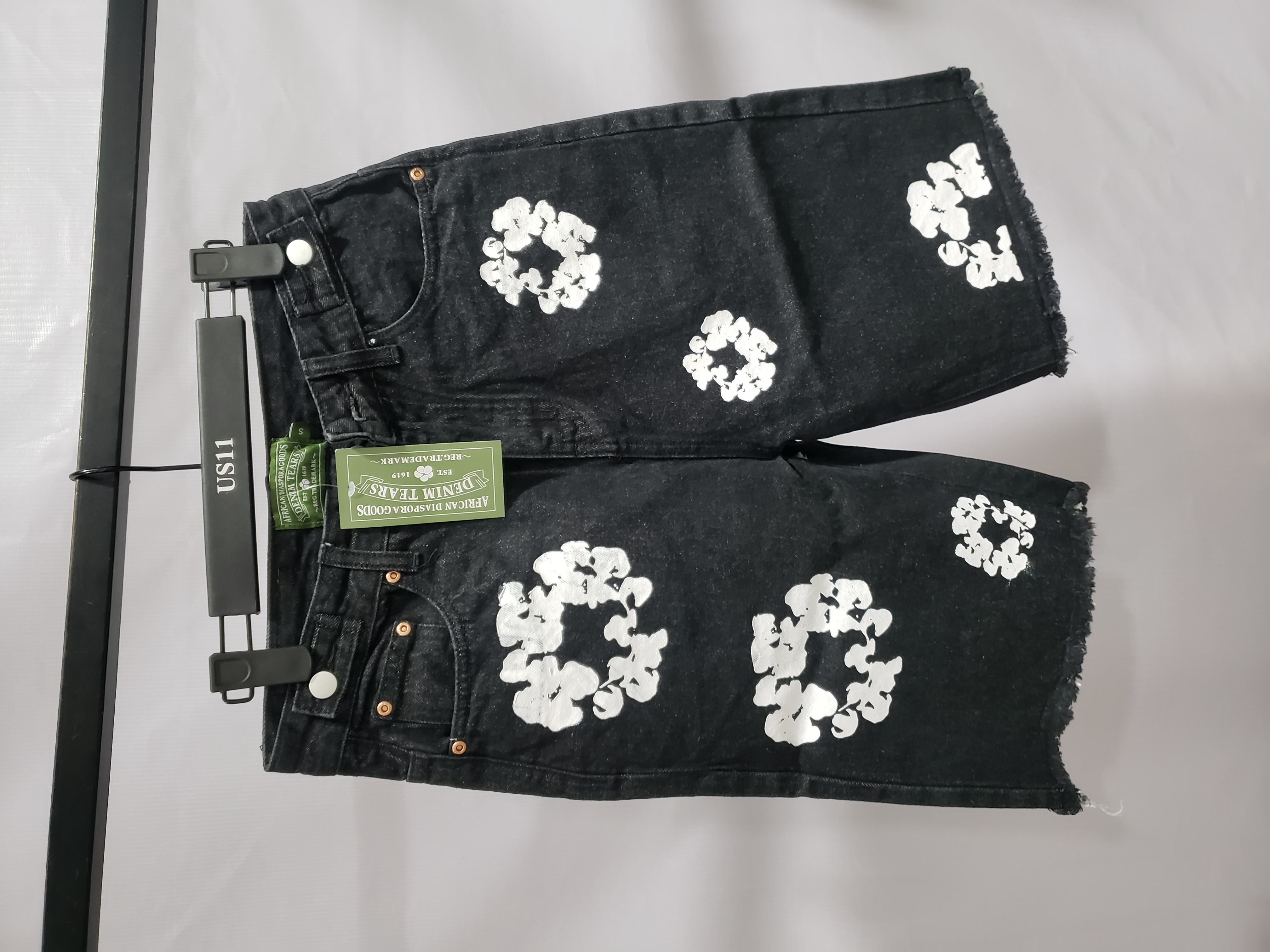 Denim Tears Jeans Shorts Black/Blue CX758615 review Darien Jerrick 02