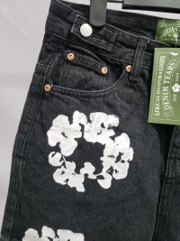Denim Tears Jeans Shorts Black/Blue CX758615 review 2