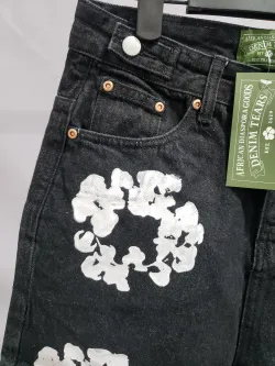 Denim Tears Jeans Shorts Black/Blue CX758615 review Darien Jerrick 03