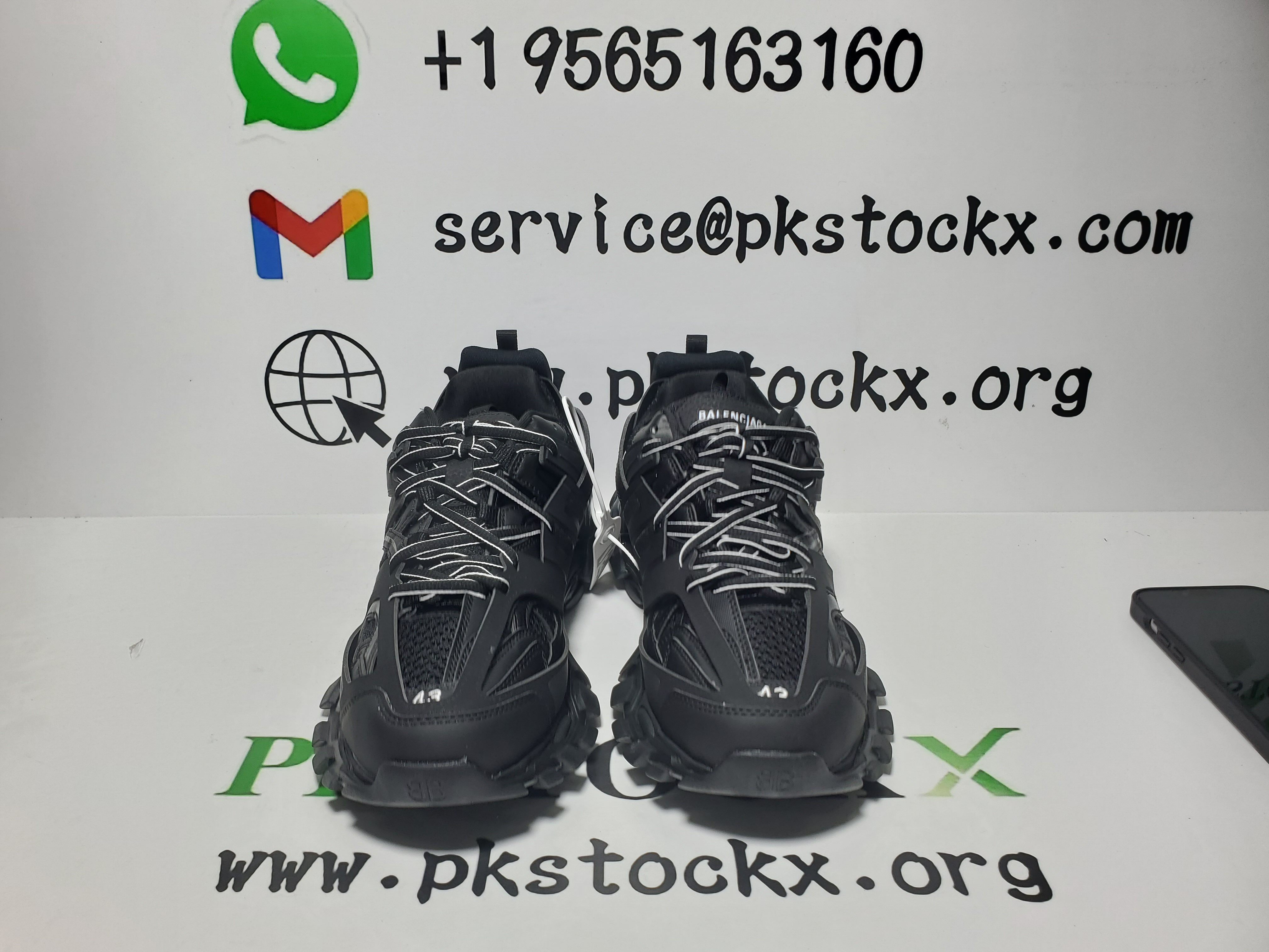 Balenciaga Track Black 555032 W1GB7 1000 (NO LED) review Armani Stoutamire 02