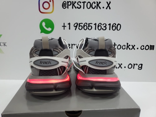 Balenciaga Track Grey White 555032 W1GB7 1214 (LED) review 