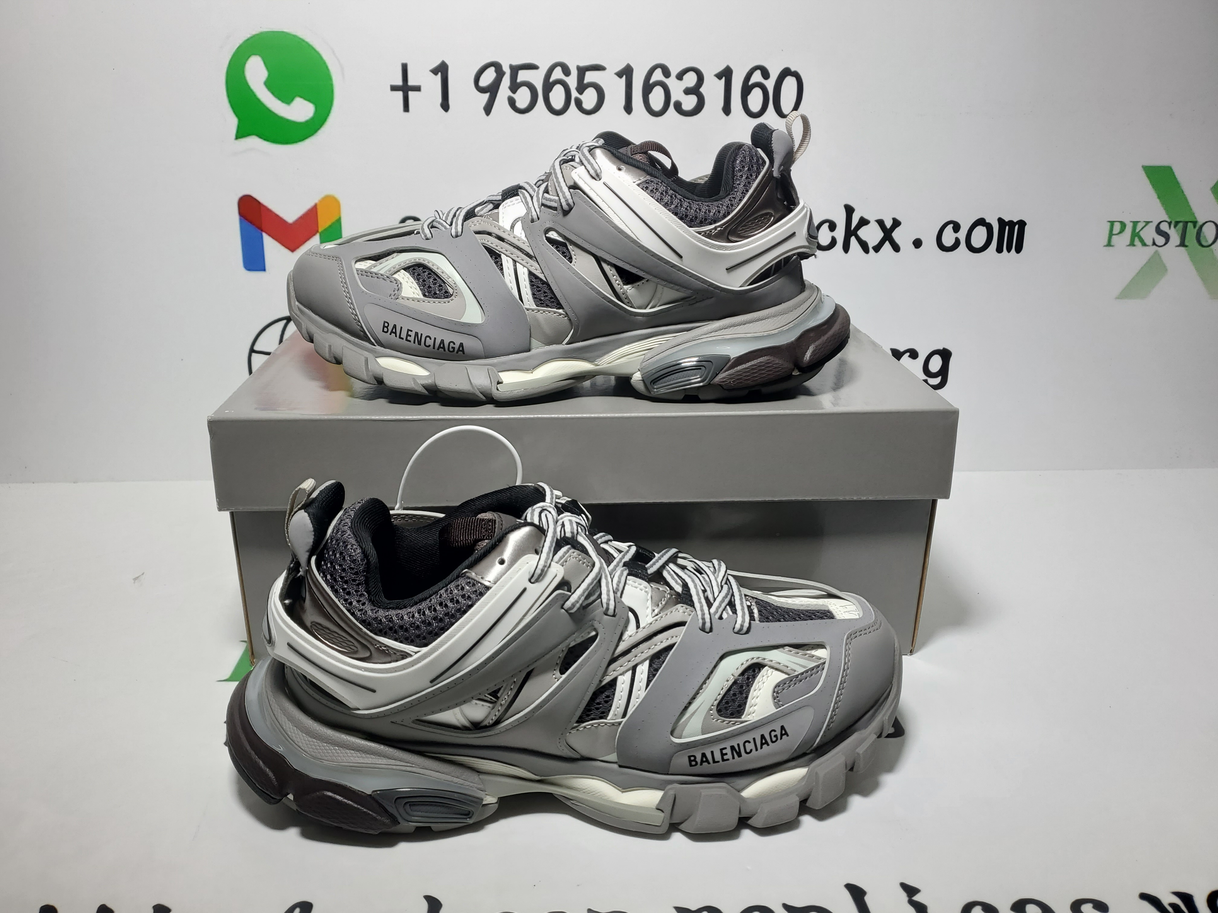 Balenciaga Track Grey White 555032 W1GB7 1214 (LED) review devon enriqeuz 05