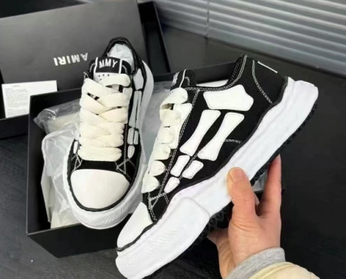 PK God Batch AMIRI MMY Bones x Maison MIHARA YASUHIRO Black review 