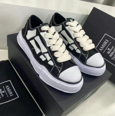 PK God Batch AMIRI MMY Bones x Maison MIHARA YASUHIRO Black review 