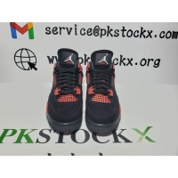 PK God Batch Air Jordan 4 Red Thunder CT8527-016 review 2