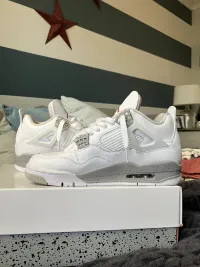 PK God Batch Air Jordan 4 Retro White Oreo CT8527-100 review 1
