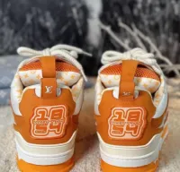 PK God Batch Louis Vuitton LV Skate Sneaker Yellow White review 0