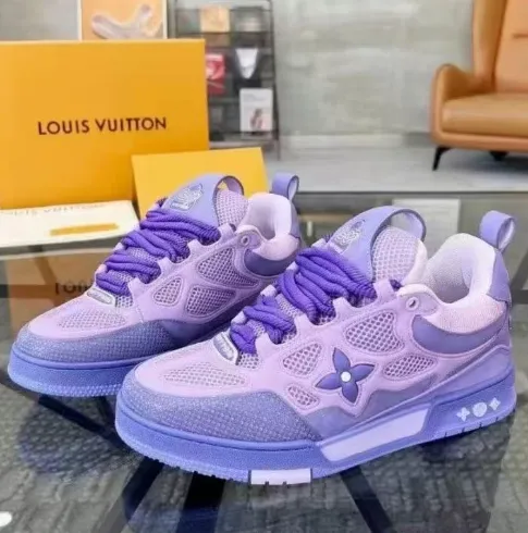 PK God Batch Louis Vuitton LV Skate Purple 1ACQN6 review 
