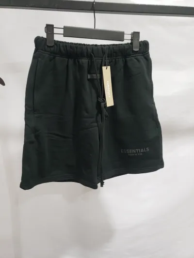 Fear of God Essentials Shorts (SS21) Black/Stretch Limo review mir akers 00