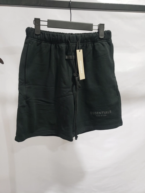 Fear of God Essentials Shorts (SS21) Black/Stretch Limo review 