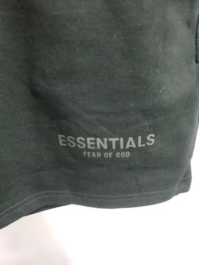 Fear of God Essentials Shorts (SS21) Black/Stretch Limo review mir akers 01