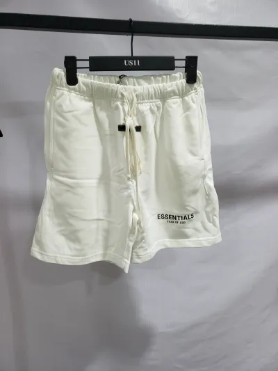 Fear of God Essentials Sweatshort (SS22) Light Oatmeal review jacob cadaoas 00