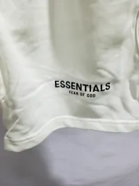 Fear of God Essentials Sweatshort (SS22) Light Oatmeal review 1
