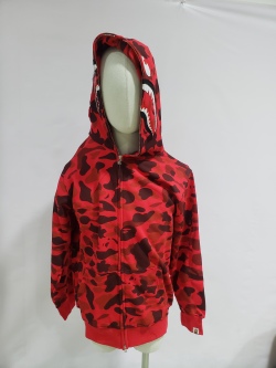 BAPE Color Camo Shark Zip Hoodie Red 4580793322511 review Eli Gartner 02