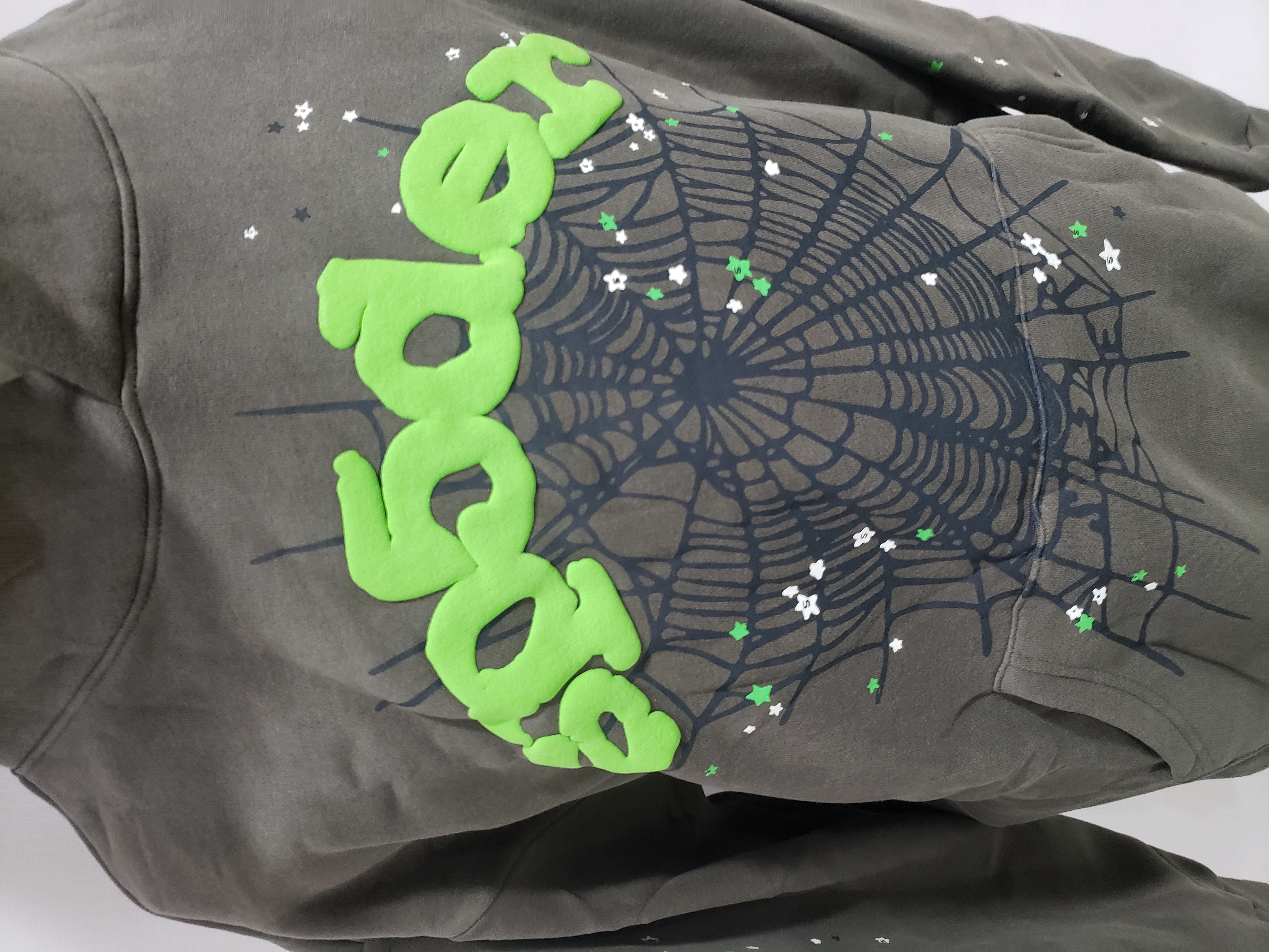 Sp5der Hoodie Grey review Kaden Miller 00