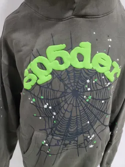 Sp5der Hoodie Grey review Kaden Miller 01