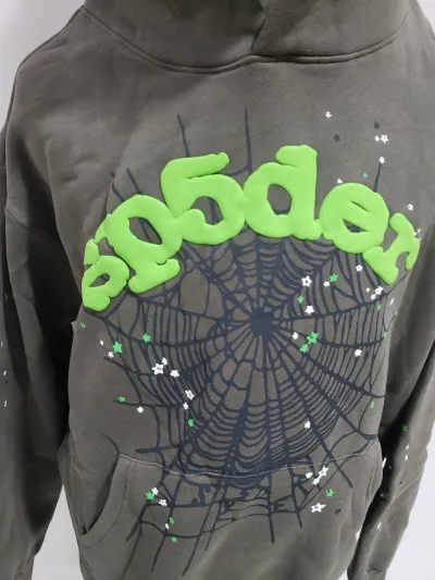 Sp5der Hoodie Grey review Kaden Miller 00